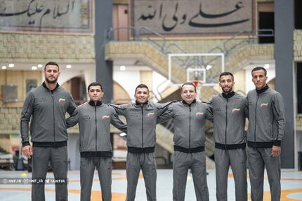 نائب قرمانی تیم ملی کشتی فرنگی ایران در رقابت های قهرمانی جهان