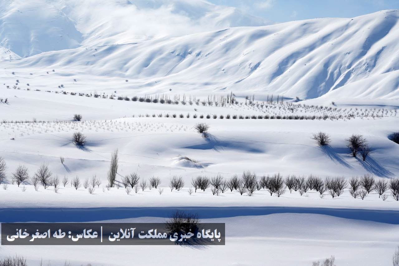 ارومیه زیر پوست برف