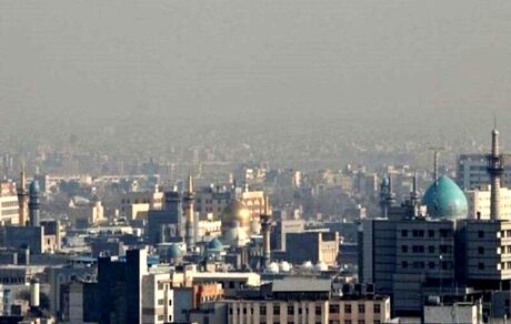 آلودگی هوای مشهد تمامی ندارد