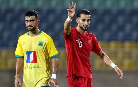 برد پرسپولیس در بازی تدارکاتی مقابل صنعت نفت