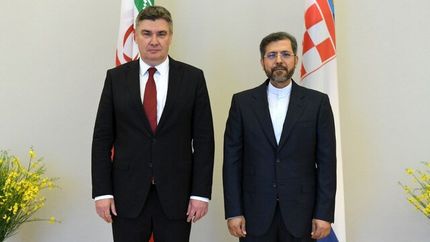 تسلیم استوارنامه سفیر جدید ایران به رئیس جمهور کروواسی