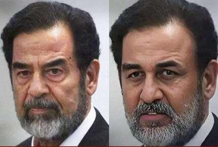 عطاران، نقش صدام را بازی می‌کند
