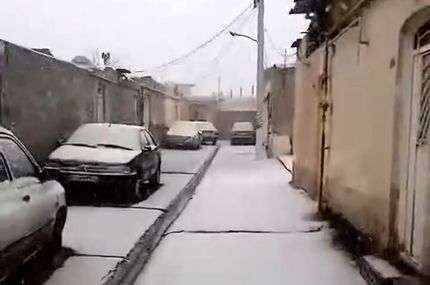 تابستان تمام نشده در برخی مناطق آذربایجان‌شرقی برق بارید