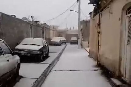 تابستان تمام نشده در برخی مناطق آذربایجان‌شرقی برق بارید