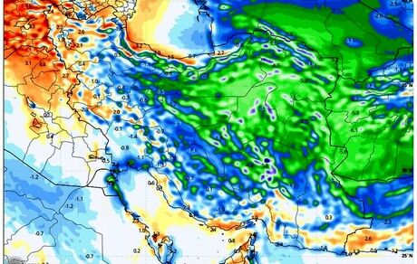 کاهش قابل توجه دمای هوا از روز جمعه