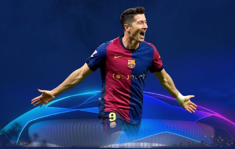 لواندوفسکی به رکورد ۱۰۰ گل در لیگ قهرمانان اروپا رسید