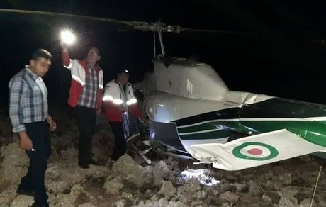 جزئیات جدیدی از سقوط بالگرد حامل فرمانده نیروی انتظامی کرمانشاه