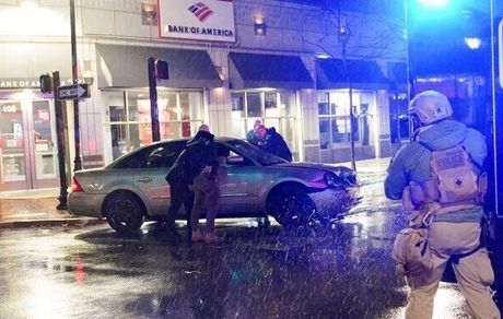 جو بایدن تصادف کرد