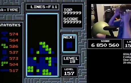بالاخره یک نفر بازی TETRIS را تمام کرد + ویدئو