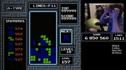 بالاخره یک نفر بازی TETRIS را تمام کرد + ویدئو