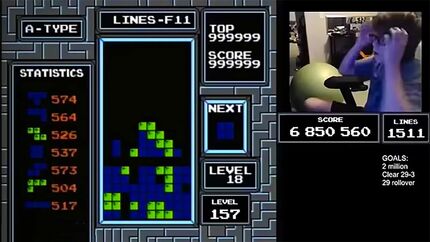 بالاخره یک نفر بازی TETRIS را تمام کرد + ویدئو