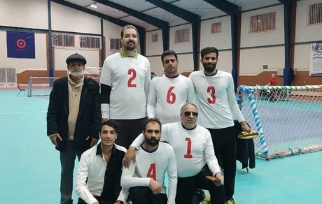 قهرمانی کرمان در نیم فصل نخست لیگ گلبال