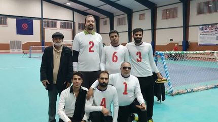 قهرمانی کرمان در نیم فصل نخست لیگ گلبال