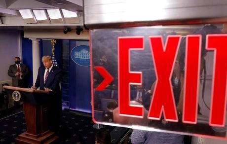 نگرانی ترامپ از ترور شدن بعد از شکست در انتخابات