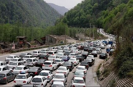 تهرانی‌ها عزم شمال کردند؛ بی‌اعتنایی به هشدارهای کرونایی