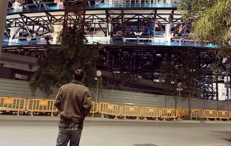 مسی به نیوکمپ برگشت