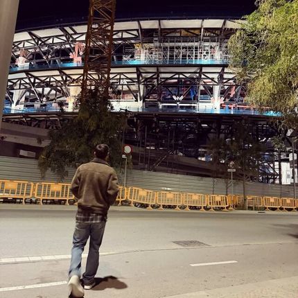 مسی به نیوکمپ برگشت