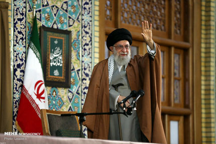 سخنرانی رهبر معظم انقلاب در حرم مطهر رضوی  در اولین روز سال ۱۴۰۲