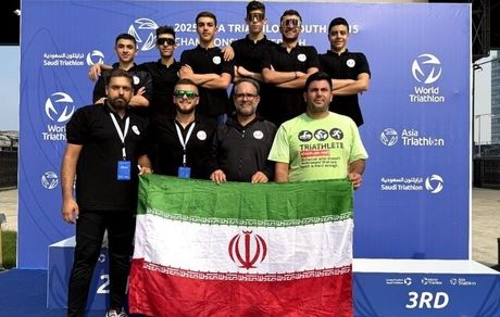 تاریخ سازی ملی‌پوشان نوجوانان ترای اتلون ایران در آسیا