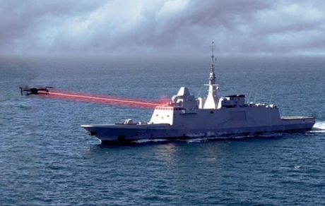 آزمایش سلاح لیزری علیه پهپادها توسط نیروی دریایی فرانسه