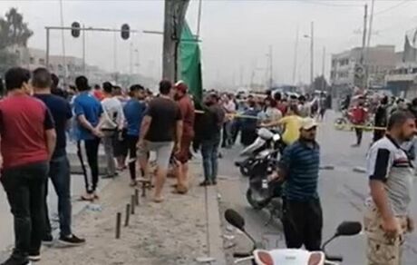 تظاهرکنندگان اکثر خیابان‌های بغداد را بستند/ بسته شدن راه‌ها و پل‌ها با شروع نافرمانی‌ مدنی