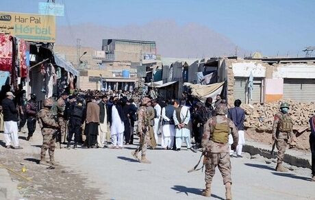 ده کشته و زخمی در انفجار کویته پاکستان