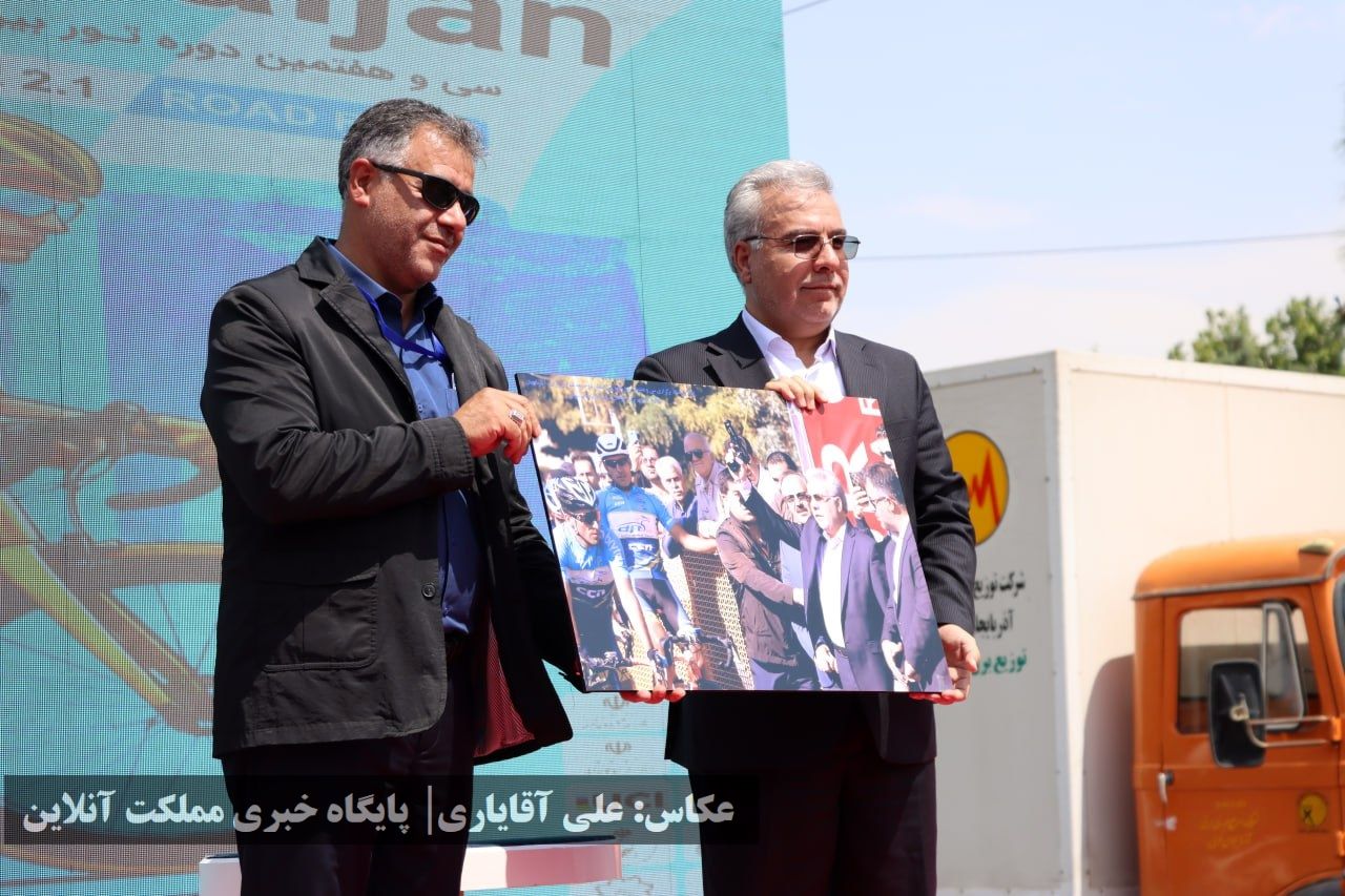 مرحله نخست سی و هفتمین دوره تور دوچرخه سواری ایران آذربایجان از نگاه دوربین