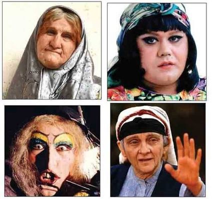 عکس| جنجالی‌ترین گریم‌ها در سینمای ایران