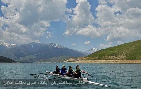 ششمین اردوی تیم ملی روئینگ بانوان در حال برگزاریست / تصاویر