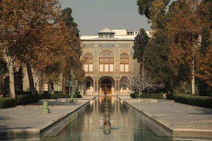 بخش‌هایی از کاخ گلستان آسیب دید