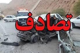تصادف زنجیره‌ای در محور کامیاران-سنندج ۳ کشته و ۵ زخمی برجای گذاشت