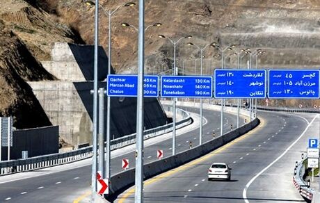 اتصال آزادراه تهران-شمال به مازندران تا پایان امسال