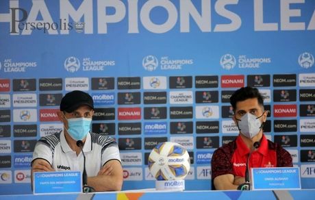 گفت و گوی سرمربی و کاپیتان پرسپولیس با خبرنگاران هندوستانی