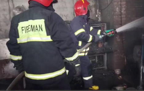 مهار آتش سوزی شهرک صنعتی آبادان