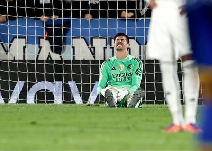 شوک به مادریدی‌ها: دروازه‌بان رئال مادرید هشت هفته دور از فوتبال