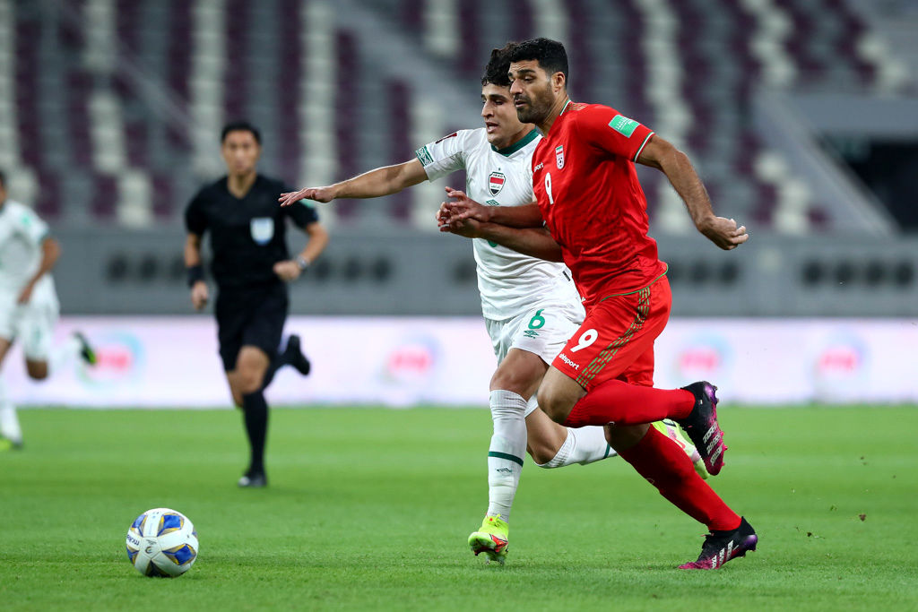 تصاویر بازی ایران و عراق در مقدماتی جام جهانی