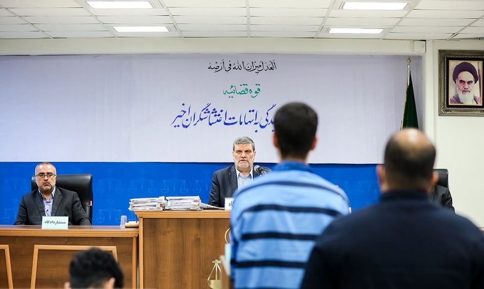محاکمه متهمان ناآرامی‌های اخیر در تهران
