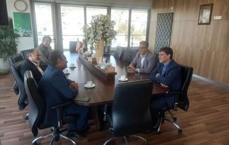 گسترش همکاری دوجانبه و ارائه خدمات بانکی به اداره کل هواشناسی البرز

