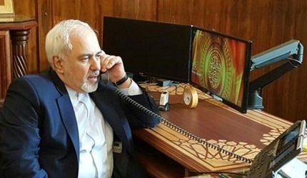 گفت‌وگوهای تلفنی جداگانه ظریف با همتایان کویتی، قطری و آذری