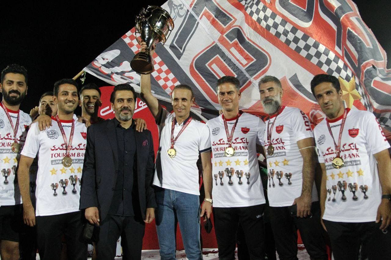 جشن پنجمین قهرمانی متوالی پرسپولیس در لیگ برتر