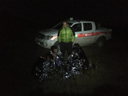 ۲۵ نفر از ارتفاعات قریس شهرستان خوی نجات یافتند