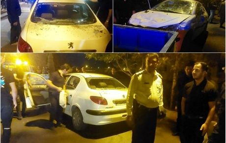 کشته و زخمی شدن ۱۴ نفر در تصادف ۲۰۶ با عزاداران حسینی