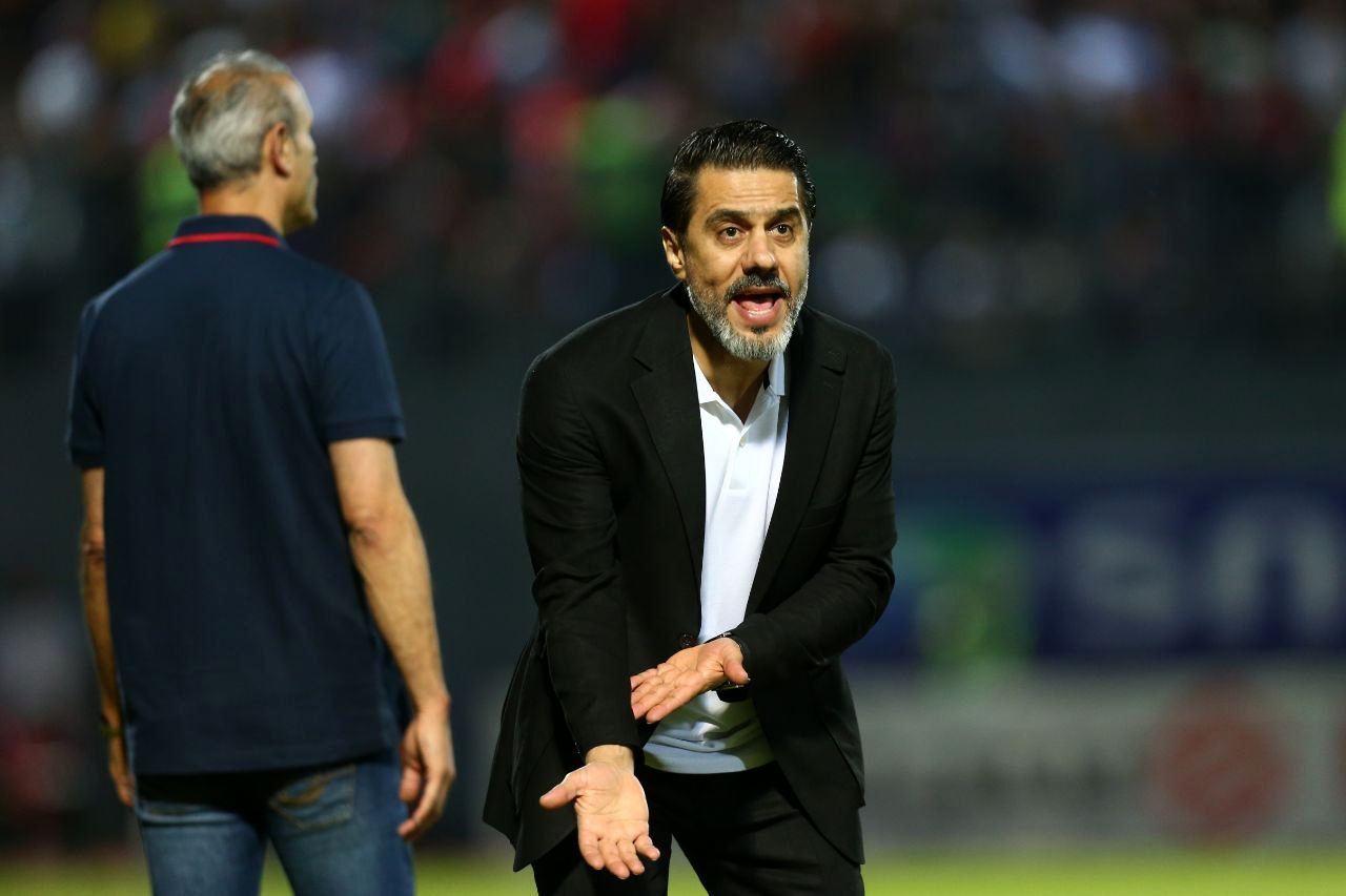 بازی پرسپولیس و نساجی و جشن قهرمانی سرخپوشان