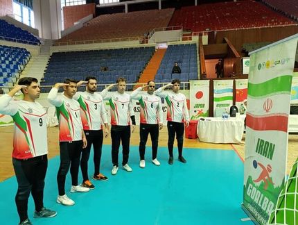 قهرمانی تیم ملی مردان گلبال ایران در قهرمانی آسیا