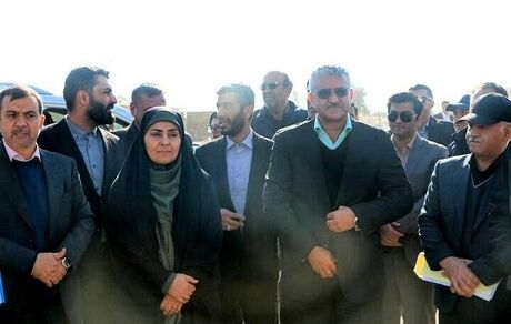 بازدید وزیر راه و شهرسازی از پروژه‌های در دست ساخت مسکن ملی زابل