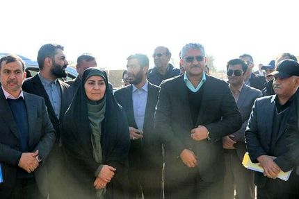 بازدید وزیر راه و شهرسازی از پروژه‌های در دست ساخت مسکن ملی زابل