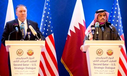 پمپئو: زمان حل اختلافات در خلیج فارس فرا رسیده است