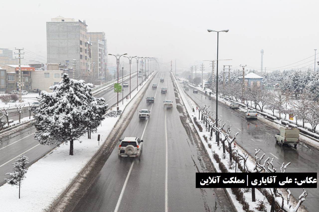 نیمه نخست زمستان ارومیه گذشت / دو ماه متفاوت بی و با برف