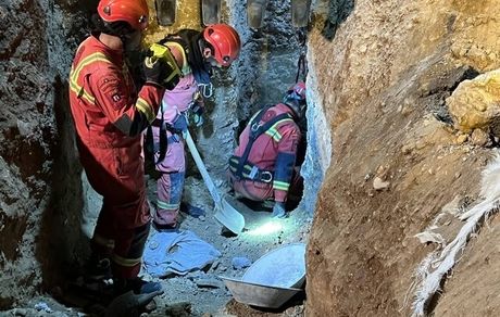جان باختن یک کارگر در تهران بدلیل محبوس شدن در چاه