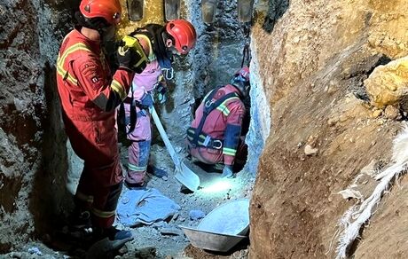 جان باختن یک کارگر در تهران بدلیل محبوس شدن در چاه